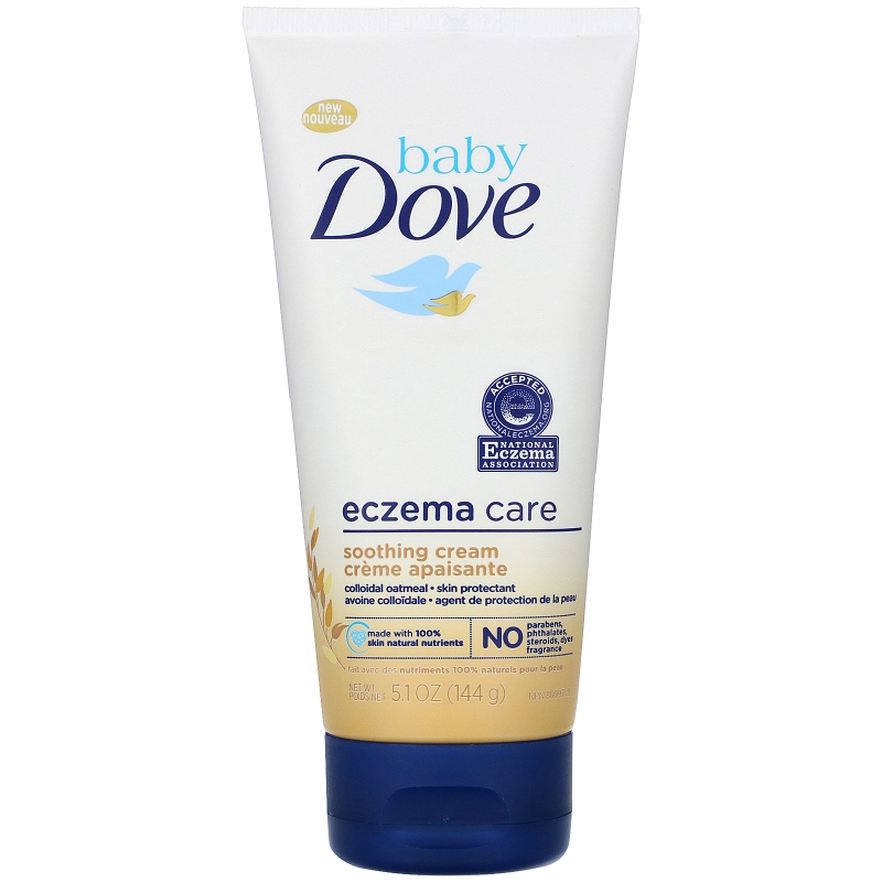 Dove, Baby, Eczema Care, Soothing Cream, 5.1 oz (144 g)