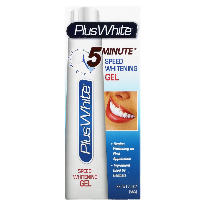 Plus White, 5 Minute Speed Whitening Gel, 2,0 унц (56 г)