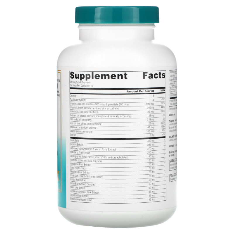 Source Naturals, Wellness Formula, Daily Immune Support, 240 Capsules