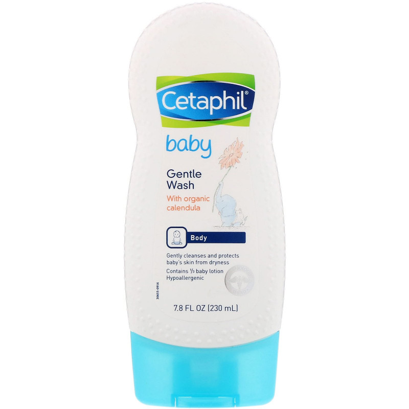 Cetaphil, Baby, деликатное очищающее средство, 230 мл