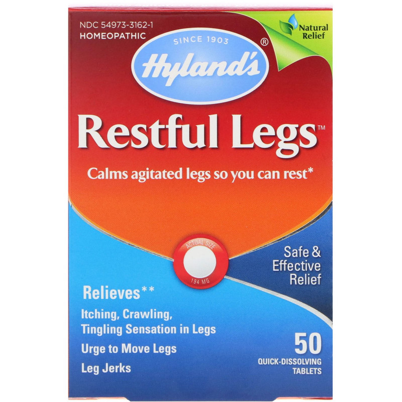 Hyland's Restful Legs 50 быстрорастворимых таблеток