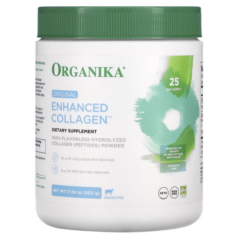 Organika, Enhanced Collagen, Original, 17.64 oz (500 g)