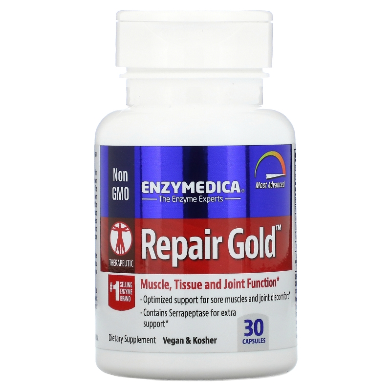 Enzymedica, Repair Gold, 30 капсул