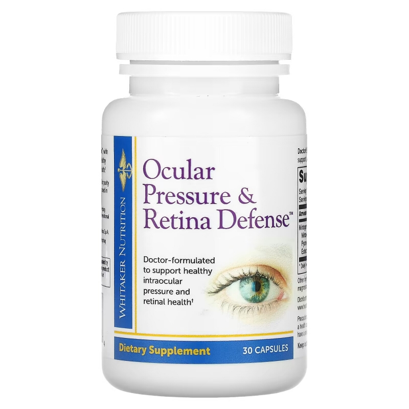 Dr. Whitaker, Ocular Pressure & Retina Defense, 30 Capsules