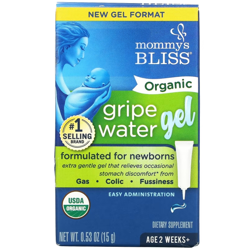 Mommy's Bliss, Organic Gripe Water Gel, 2 Weeks+, 0.53 oz ( 15 g)