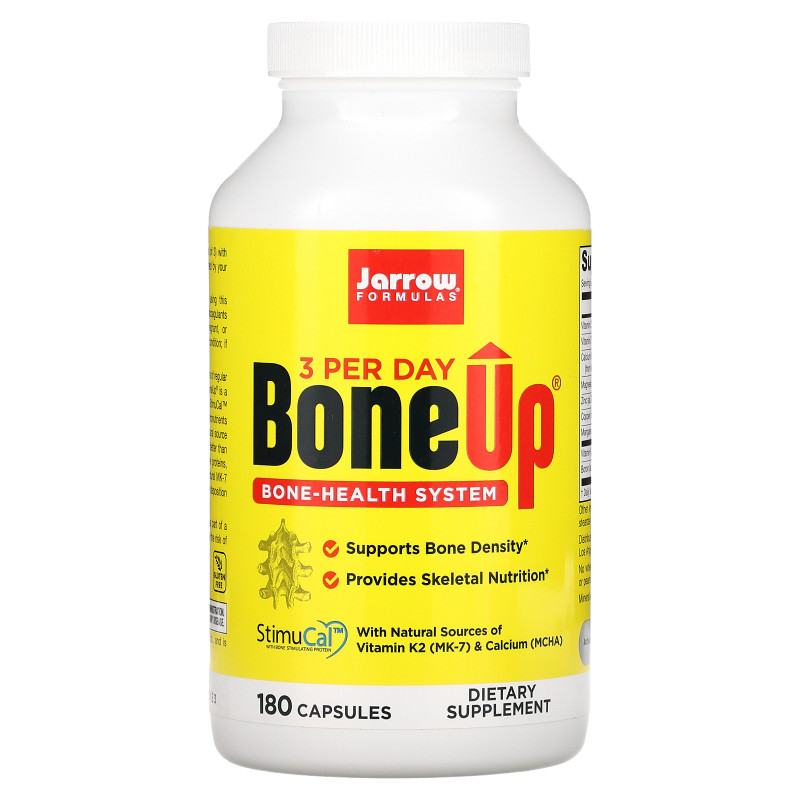 Jarrow Formulas, Bone-Up, 180 капсул