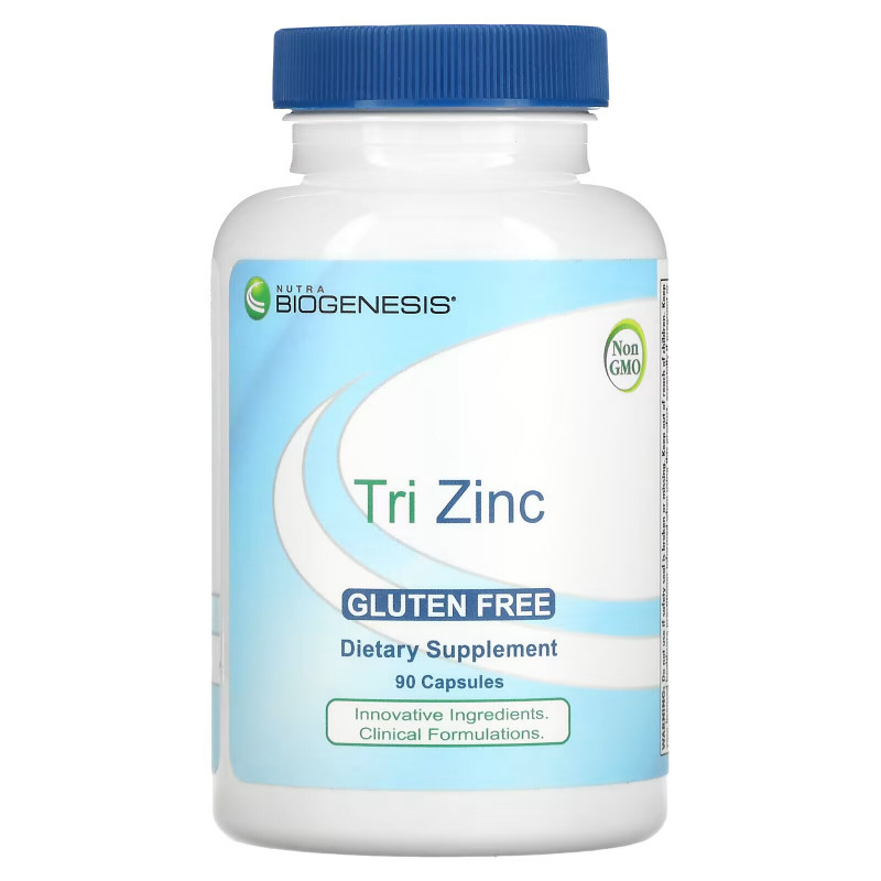 Nutra BioGenesis, Tri Zinc, 90 Capsules (Discontinued Item)