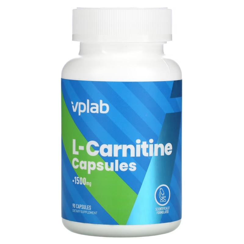 Vplab, L-Carnitine, 500 mg, 90 Capsules