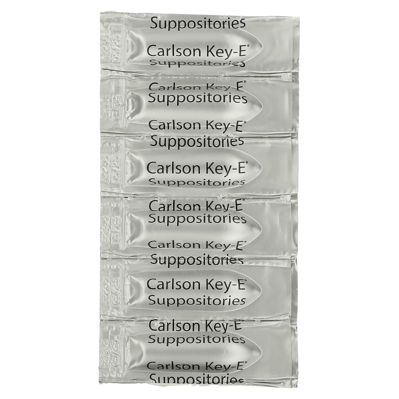 Carlson, Key-E Suppositories, 12 Inserts